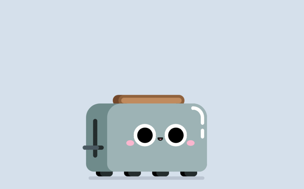 Only CSS toaster animation