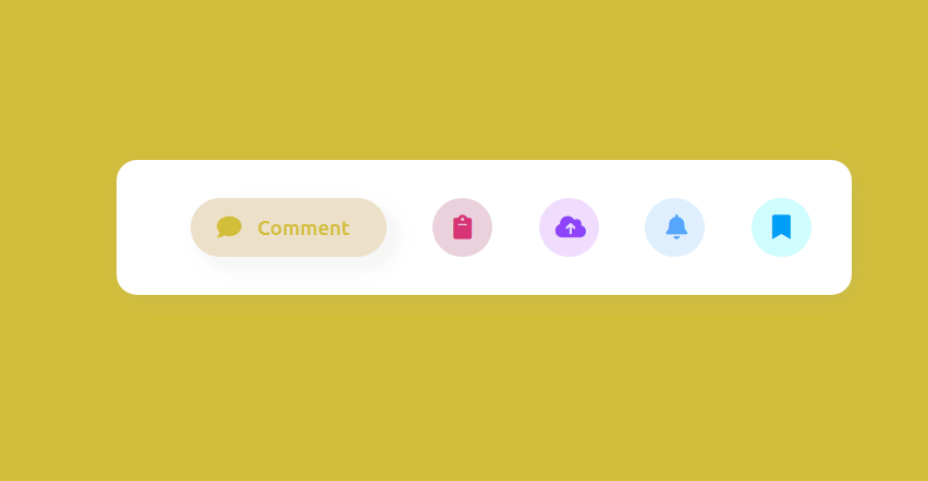 Animated tabs 
