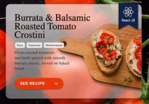 Recipe Card React.js